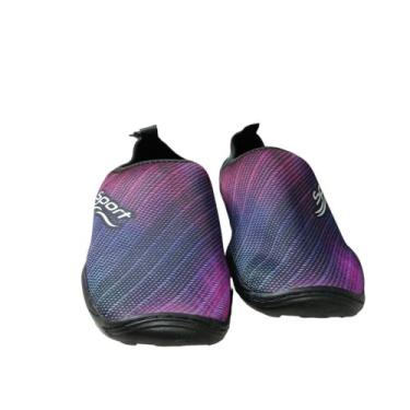 Imagem de Sapatilha nautica top tenis hibrido meia neoprene canoagem pesca rio j