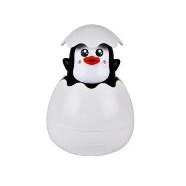 Imagem de Brinquedo do pinguim no Ovo Pinguim Filhote Hora do Banho no Ovo Surpr