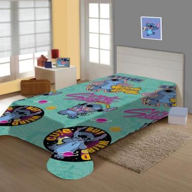 Imagem de Cobertor/manta p/ cama de solteiro personagens - jolitex - JOLITTEX, S