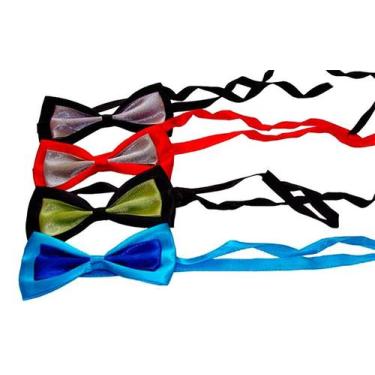 Imagem de Gravata Borboleta para Cachorro e Gato Pet - Bichinho Chic, Variadas, 