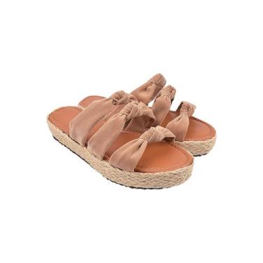 Imagem de Sandália Confortável Detalhe em Corda Boa e Barata Nó - Cazzani, 38, R
