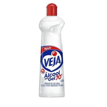 Imagem de Álcool em Gel 70% Veja Superfícies 450g