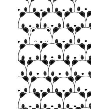 Imagem de Kawaii Panda Pattern Notebook