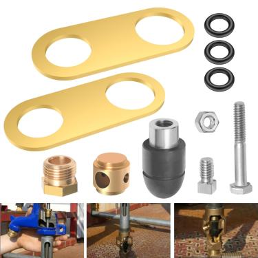 Imagem de ZHONGXIA 1 conjunto de kit de reparo de hidrante de jarda 850 SB / 8842 êmbolo/4800 hidrantes compatíveis com Simmons 800LF 800SB 4800LF 5800LF 6800LF kit de reparo de hidrante para evitar vazamento