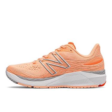 Imagem de New Balance Fresh Foam X 860 V12 Tênis de corrida masculino, Manga leve/dinomite, 5.5 X-Wide
