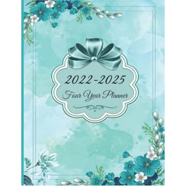 Imagem de 2022-2025 Four Year Planner: 48 Months Calendar, 4 Year Monthly Appointment Notebook, Agenda Schedule Organizer Logbook and Business