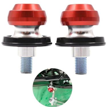 Imagem de HRuizq Carretel de braço oscilante com suporte traseiro bobinas de braço oscilante (para veículo Kawasaki) Z900 Z900RS Z650 Z1000 Z400 Vulcan S Ninja650 Z e-1 ZX-10R Eliminator SE Ninja1000 Ninja400