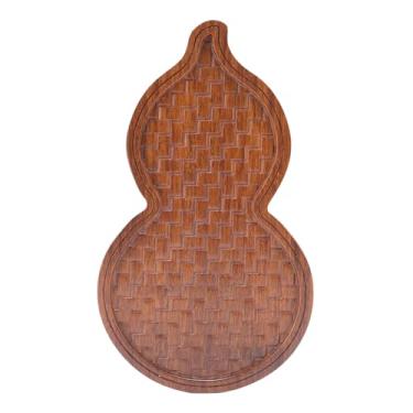 Imagem de Bandeja de chá Chinesa Gongfu, Bandeja de chá Kung Fu de 11,81x6,93 Polegadas, Tapete de chá Chinês, Bandeja Decorativa para Armazenamento, Jantar, Frutas, Leite e café