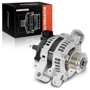 Imagem de A-Premium Alternador compatível com Cadillac CTS 2010 2011 2012 2013 2014, 3.0L 3.6L, 12V 140A 6 sulcos polia desacopladora no sentido horário