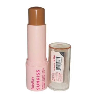 Imagem de Ruby Rose Bronzer Cremoso Stick Sunkiss COR Sunset Sienna  Ruby Rose C