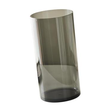 Imagem de Generic Vaso de flores acrílico Arranjo floral Flores secas Organizador de plantador de decoração para desktop para desktop para casa de entrada, Mouth 15 Cm H 30 Cm