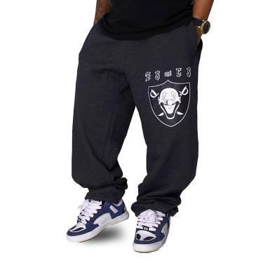 Imagem de Calça Moletom Brothas And Cash Palhaço Raiders BRO-234 Tamanho:G;Cor:-Masculino