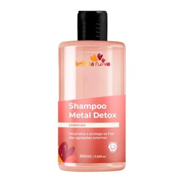 Imagem de Beleza Ruiva – Shampoo Metal Detox Essenciais 350ml | Antimetais com Ácido Lático e Rosa Canina | Limpeza Suave, Proteção da Cor e Brilho Intenso