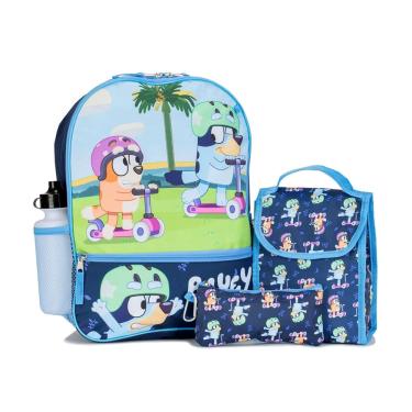 Imagem de Conjunto de mochilas Disney Bluey and Bingo para crianças com lancheira