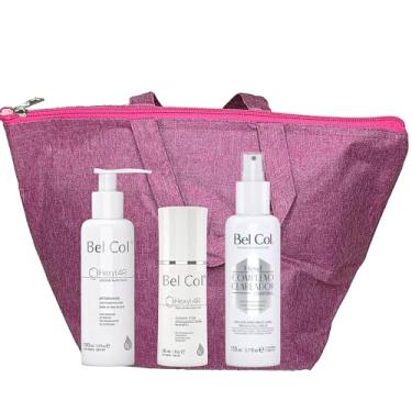 Imagem de Kit Clareador Facial e Corporal Hexyl.4R Bel Col Fluido, Sabonete e Complexo Clareador | Redução de Manchas e Uniformização do Tom da Pele + Necessaire Térmica