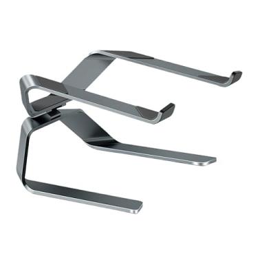 Imagem de Suporte para laptop Suporte para laptop para mesa, ângulo ajustável ergonômico de alumínio para notebook suporte de resfriamento Elevador para laptop