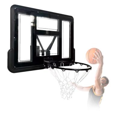 Imagem de Tabela de basquete adulto 110 x 75cm de parede modelo fixo-Unissex