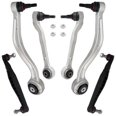 Imagem de TUCAREST Kit De Suspensão 6 Peças (Para Tração Traseira) Braço Controle Inferior Dianteiro E Barra Estabilizadora Compatível Com Ca-Dillac Ats 2013-2019, Ct4 2020-23 (Não 3,6 L) [# 20768759 20768758