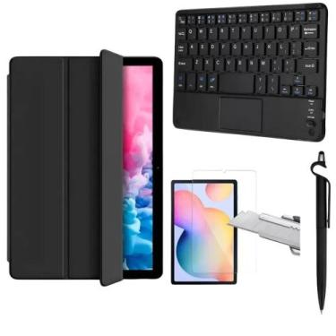 Imagem de Kit Capa Para Galaxy Tab A9 11 + Teclado Touchpad + Pelicula - Dealfin
