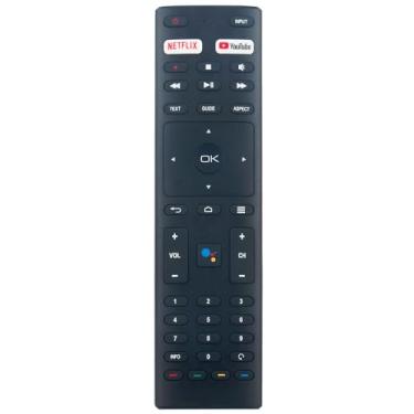 Imagem de Controle remoto de substituição de voz aplicável para Konka Android TV 32H31A 40H33A 50Q75A 65U55A 43U55A 50U55A 55U55A 70U55A 55Q75A 65Q75A 75Q75A 75Q75A