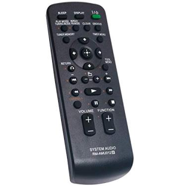 Imagem de Novo controle remoto de substituição RM-AMU012 para Sony Mini Hi-Fi Component System LBT-DJ2I HCD-DJ2I SS-WG2I SS-DJ2I SA-WG2I LBTDJ2I HCDDJ2I SSWG2I SSDJ2I SSDJ2I SAWG2I