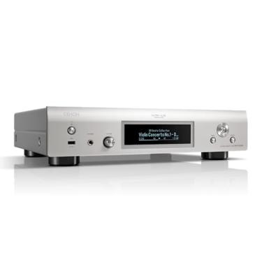 Imagem de Denon Leitor de áudio digital DNP-2000NE, áudio sem fio para várias salas, processamento Ultra AL32, HEOS integrado, configuração Quad DAC, suporta AirPlay 2, Alexa e controle de voz Siri, prata