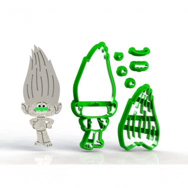 Imagem de Cortador Trolls - Guy Diamante Modular Tamanho 8 Cm