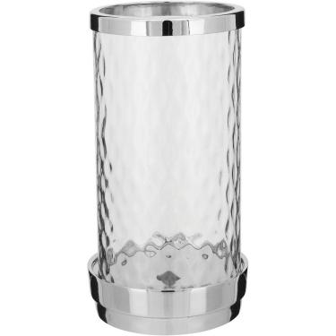 Imagem de Draco Castiçal 28X13X14Cm Vidro Transp