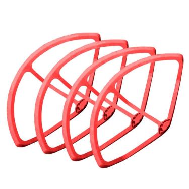 Imagem de Protetor de Hélice Propeller Guards Vermelho para DJI Phantom 4