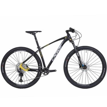 Imagem de Bicicleta Aro 29 Oggi Bw 7.2 12v Deore 2024 - Preto Amarelo Cinza Tamanho 21