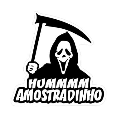 Imagem de Adesivo Vinil Humm Eu Gosto Assim Amostradinho Branco