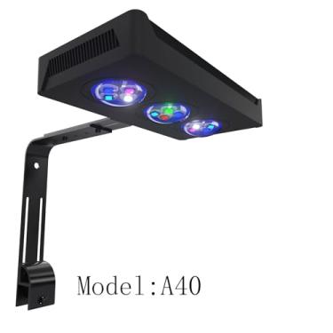 Imagem de Ahareef 45W LED para Corais SPS/LPS, Luz Dimmable com Sunrise/Sunset/Moonlight, para Aquário Marinho e Nano Reef, Perfeito para tanques de água salgada e Nano Reef (10-24 polegadas, até 40 galões)