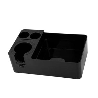 Imagem de Ioensy Suporte para compactador de café, estação de compactação de café expresso, compartimentos com caixa de proteção, organizador de ferramentas