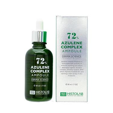 Imagem de HISTOLAB Sérum Facial Coreano De Beleza 72% Azulene Complex, Ampola Calmante E Controle Sebo Para Pele Oleosa Com Acne, Reduz Vermelhidão, Inchaço Irritações, Enriquecida Óleo Melaleuca