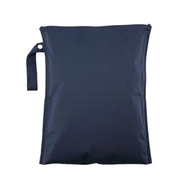 Imagem de babeine Bolsa Para Seco E Molhado, De Viagem Impermeável Fraldas Pano Bebê, Traje Banho, Peças Bomba, Piscina, Roupas Academia, Artigos Higiene Pessoal, Alça Carrinho Creche, Armazenamento Alimentos