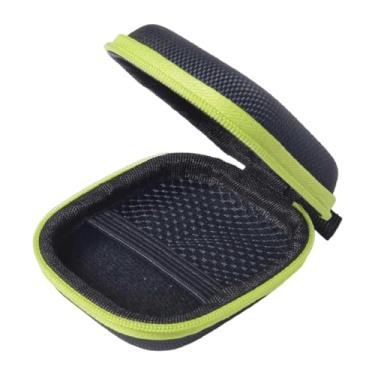 Imagem de predolo Estojo organizador portátil para transporte de óleos essenciais, leve, para 6 frascos, rolos de 5ml, bolsa à prova de poeira para armazenamento de, Verde