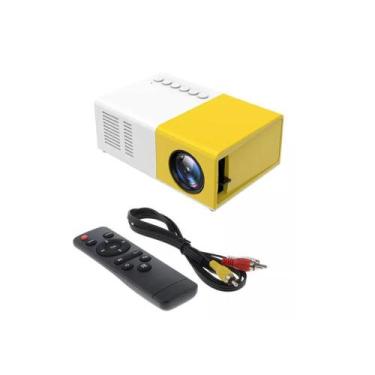 Imagem de Mini Projetor Led Portátil Full Hd 600 Lumens Usb - Lumi