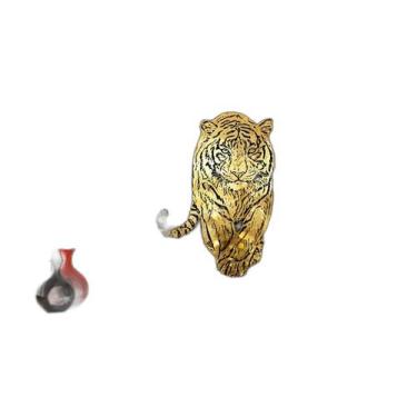 Imagem de Papel De Parede 3D Animais Pop Art Tigre Felino 3,5M Pxa147 - Você Dec