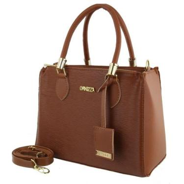 Imagem de Bolsa feminina média - ORKIZZA, Marrom