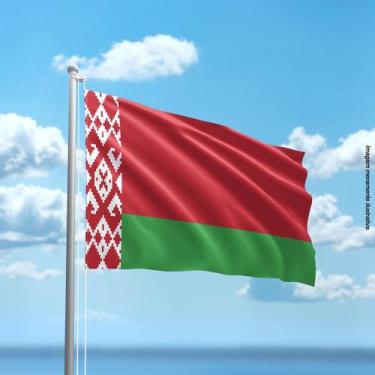 Imagem de Bandeira da Bielorrússia 80cmx140cm Tecido Oxford 100% Poliéster - Pre