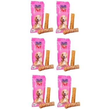 Imagem de Petisco Blue Forest Pet Traquéia Tubinho para Cães 2 Unidades no pacot