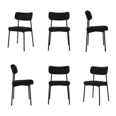 Imagem de Kit com 6 Cadeiras para Sala de Jantar Mona Yescasa