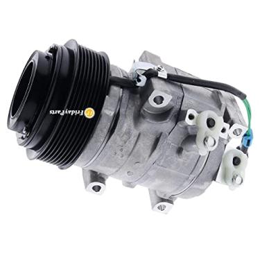 Imagem de FridayParts Compressor de ar condicionado AT367640 compatível com escavadeira John Deere E210LC E240LC E300LC E330LC E360LC