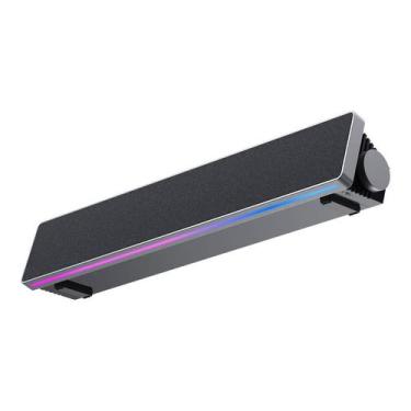 Imagem de Soundbar USB 14W com Iluminação LED e Controle de Volume Knup KP-RO854