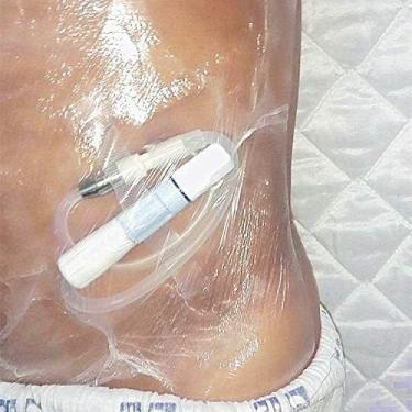 Imagem de Cateter De Proteção De Água Para Chuveiro - Adesivo De Proteção De Chuveiro Descartável Para Ostomia, Diálise Abdomial E Procedimento Laparoscópico