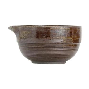 Imagem de Ioensy Cerâmica para cerimônia, xícara de chá verde artesanal, tigela de porcelana para misturar matcha para presente de preparação de matcha japonês, B