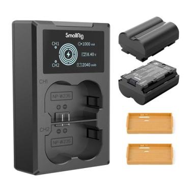 Imagem de Conjunto de carregador de bateria de câmera SMALLRIG para Fujifilm NP-