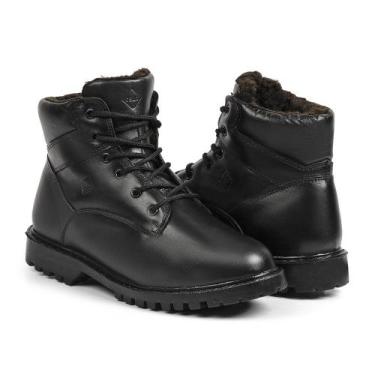 Imagem de Bota Masculina de Inverno para Neve em Couro em Lã Impermeáv - Oslo In