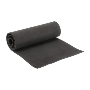 Imagem de oshhni Rolo de espuma para cosplay, folha de borracha de neoprene com absorção de som, folhas de espuma EVA para cosplay, artes e ofícios, fantasia de festa, Preto