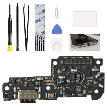 Imagem de Substituição da porta de carregamento compatível com Xiaomi Poco X5 Pro 5G, inclui ferramentas de reparo